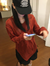 soft unbal knit (2color)