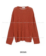 Draw Linen Blend Knit