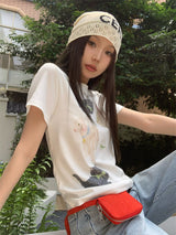 Cutie Animal Short Sleeve T-Shirt