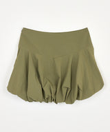 BALLOON MINI SKIRT KHAKI