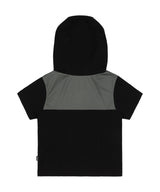 [NF] ソフトベーシックハーフジップアップフーディー_(BLACK)_F24QB274