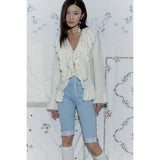 SIDE HOLE CAPRI PANTS_LIGHT BLUE