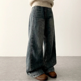 モテサイドカットセミワイドパンツ