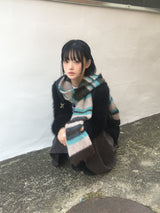 モリカラーブロックマフラー