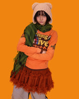 bear wide beanie (5color)