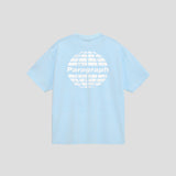 ウォッシュドホワイトロゴTシャツ
