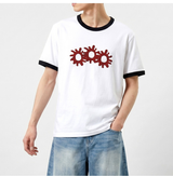 Essential Standard Short Sleeve Ringer T-shirt 3GEAR White