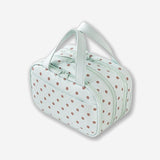 Green Mint Dot Travel Pouch Bag