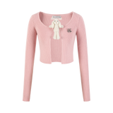 13DE MARZO Doozoo Buckle Cardigan