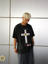 VENTIQUE マイケルスメイルTシャツ 2color