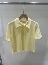 ハート ♡ ボタン pk Tシャツ (4color)