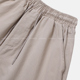 Liu Washing Cotton Banding Shorts