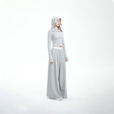 drawstring pleated pants