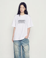 25FW マルチ AC ベアフェイスロゴ半袖Tシャツ ホワイト