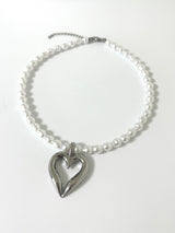 MADE jumbo white necklace