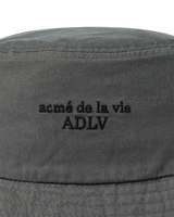 25FW BASIC LOGO BUCKET HAT CHARCOAL