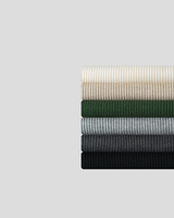 All Day High Neck Modal Semi-Zip-Up Knit