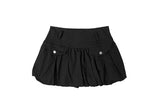 Nabo Pocket Shirring Balloon Mini Skirt