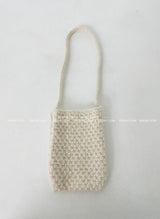 Egg knit mini shoulder bag