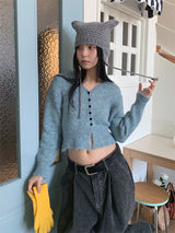 BOKASHI MIX KNITTING CARDIGAN