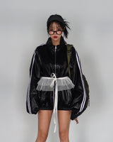 [UNISEX] トラックグロッシーウィンドブレーカージャージジャケット