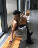 ルーズブーツカットパンツ