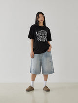Chrome Logo Tee (Black)