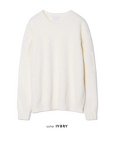 [Unisex]アンゴララウンドネックニット(7color)