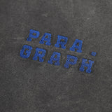 PARAGRAPH EMBROIDERED SCRIPT T SHIRT