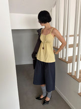 ダブル ハイネック カーディガン