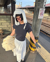 ピーチナッピング デイリー インナー 半袖Tシャツ
