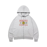 CASUAL HERITAGE Crop Hoodie Zip-up (SCJSTD-0266)