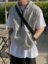 Linen core check shirt 3C