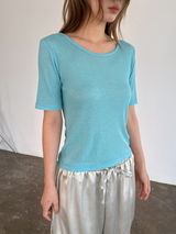 スラッシュスリムTシャツ