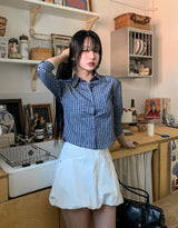 ヘーゼルパンプキンバルーンミニスカート