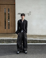 ハウト オーバー カーブド デニム パンツ