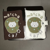 matcha cat cover(a5)