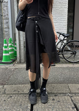 VEIL WRAP SKIRT