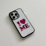 [magsafe glass] I love MEスマホケース