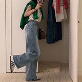 セイムデイシッピング [New Spring Product 10%] [BELLIDE MADE] オーシャンワイドデニムパンツ