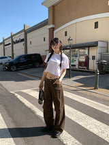 POINT BACK CLIP WIDE PANTS (3C)
