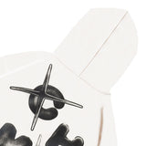 Boxy Hoodie Chambredelavain - Stipple Broken White