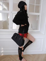 lace half leg warmer