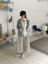 Slab Sweat 2-Way Hooded Zip Up (4c)