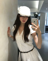フラワーVワンピース