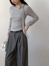 Safe Tie Long Sleeve T-shirt