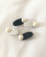 Curry Mini Dot Pearl Hairpin