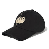 MELTING CHERRY BALL CAP - BLACK 