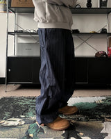 HD two-pin tuck striped pants (2C)