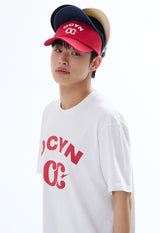 OCYN ベーシック 6パネル キャップ レッド